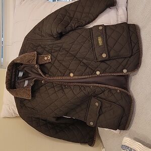 Size 6 boys polo ralph Lauren quilted jacket
